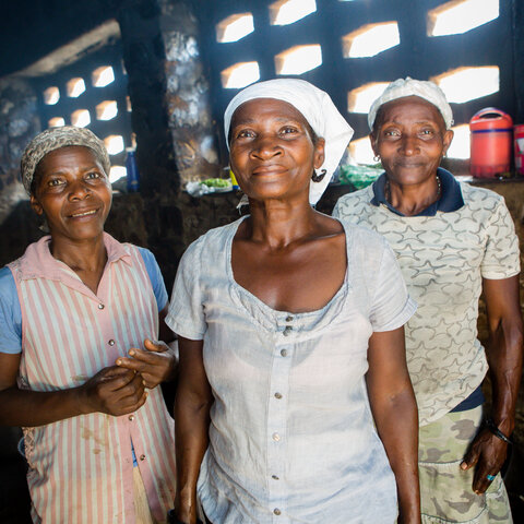 The women who cook the school lunch