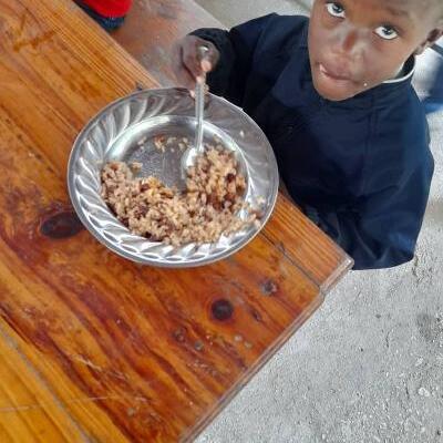 at the end of school-year party